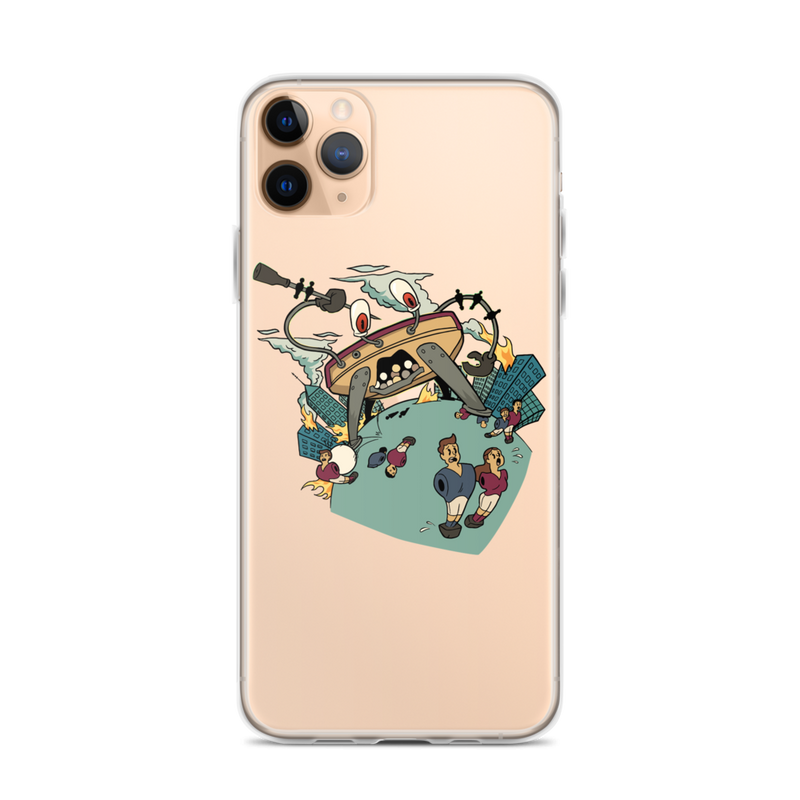 Nait Risk Crabby Attitude iPhone Case