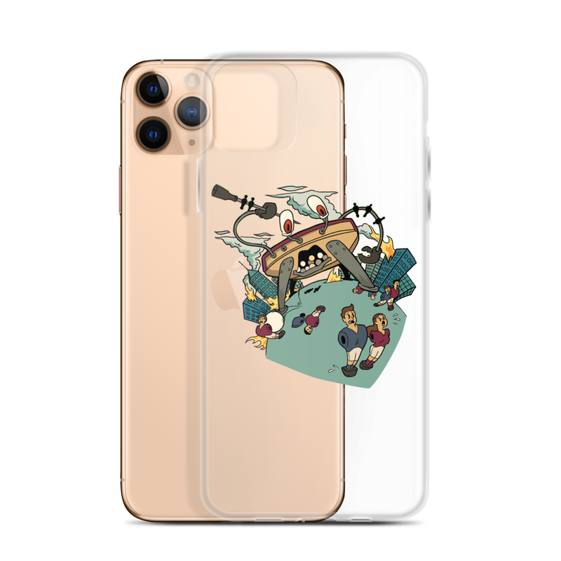 Nait Risk Crabby Attitude iPhone Case