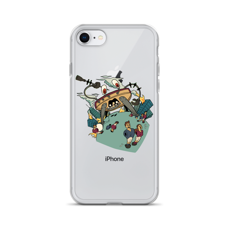 Nait Risk Crabby Attitude iPhone Case