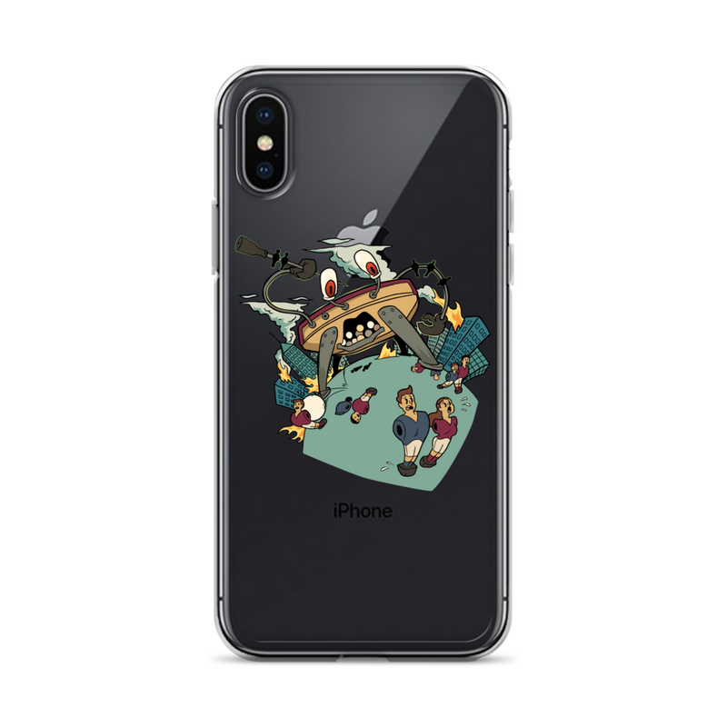 Nait Risk Crabby Attitude iPhone Case