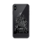 Nait Risk uneasy lies the head iPhone Case