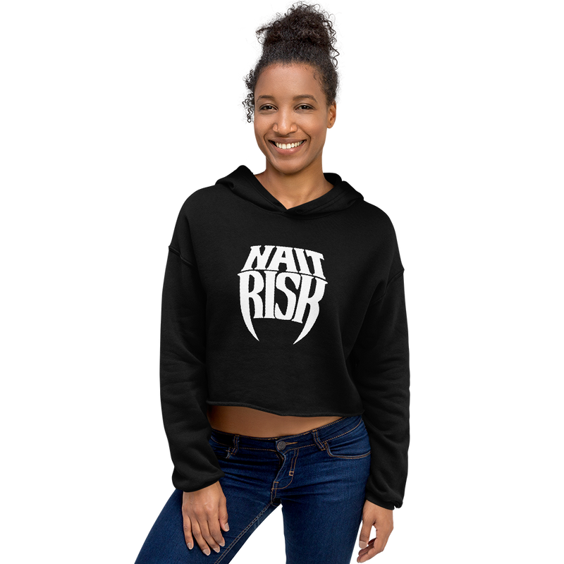 Nait Risk Day of the Hellraisers Crop Hoodie