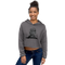 Nait Risk uneasy lies the head Crop Hoodie