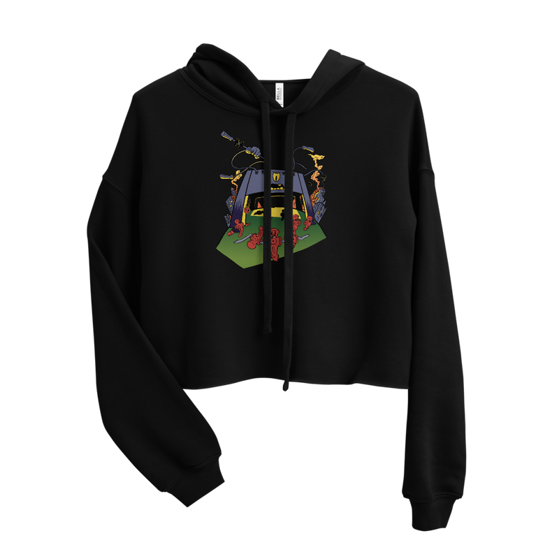 Nait Risk TableZilla Crop Hoodie