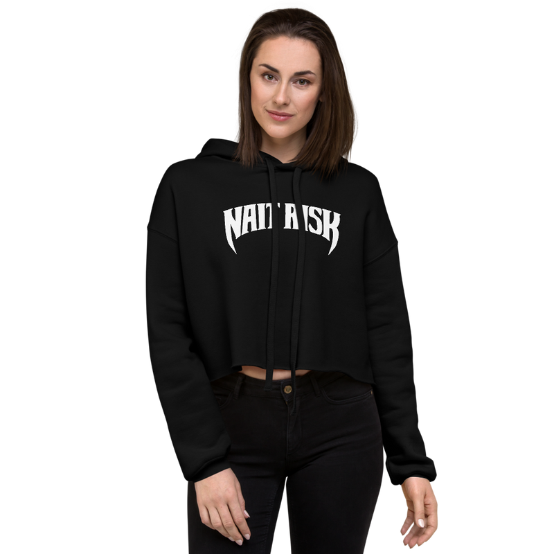 Nait Risk Event Horizon Crop Hoodie
