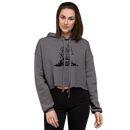 Nait Risk uneasy lies the head Crop Hoodie