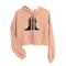 Nait Risk uneasy lies the head Crop Hoodie