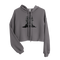 Nait Risk uneasy lies the head Crop Hoodie