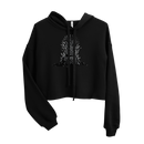 Nait Risk uneasy lies the head Crop Hoodie
